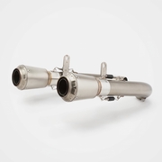 Ducati Hypermotaro 950 Slip-On / Slip-On Exhaust Header & Mid-Pipe Assembly - Titanium Alloy Stainless Steel