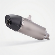 Ducati Desert X Slip-On Muffler Stainless Steel Real Carbon Fiber