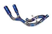 Ducati Panigale V4/V4S Full System Stock look Slip-On Muffler - Titanium Alloy