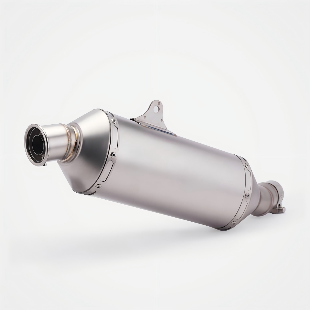 Ducati Desert X Slip-On Muffler Stainless Steel Real Carbon Fiber