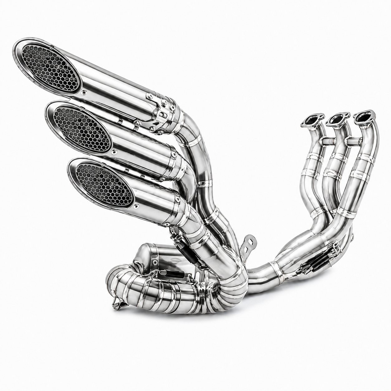 MV Agusta Brutale800 Full System Slip-On Muffler - Titanium Alloy