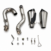 Ducati Panigale V4/V4S Full System Stock look Slip-On Muffler - Titanium Alloy