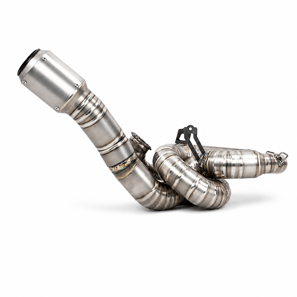 Ducati Panigale V2 Full System Stock look Slip-On Muffler - Titanium Alloy
